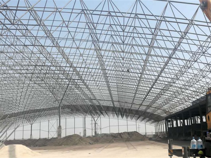 广东钢厂料仓网架工程